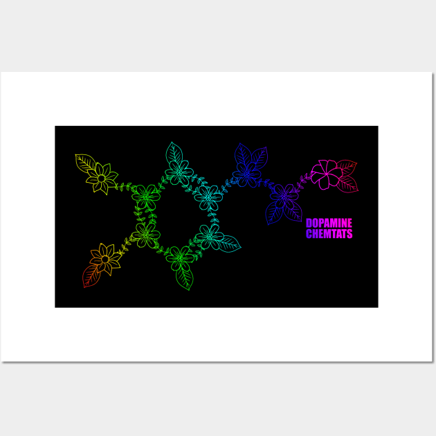 Dopamine (R) Pride edition Wall Art by chemtats